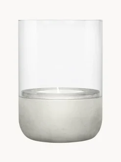 Portavelas de hormigón Calma, 2 uds.