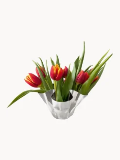 Portavelas de vidrio artesanal Drip