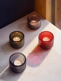 Portavelas de vidrio Kastehelmi