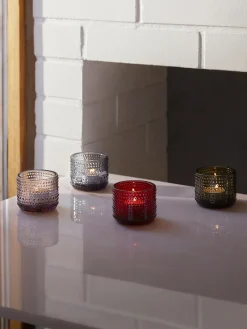 Portavelas de vidrio Kastehelmi