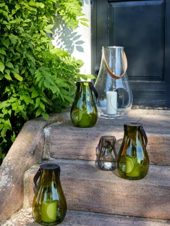 Portavelas de vidrio soplado Design With Light