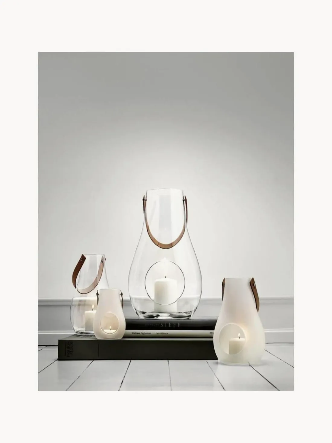 Portavelas de vidrio soplado Design With Light