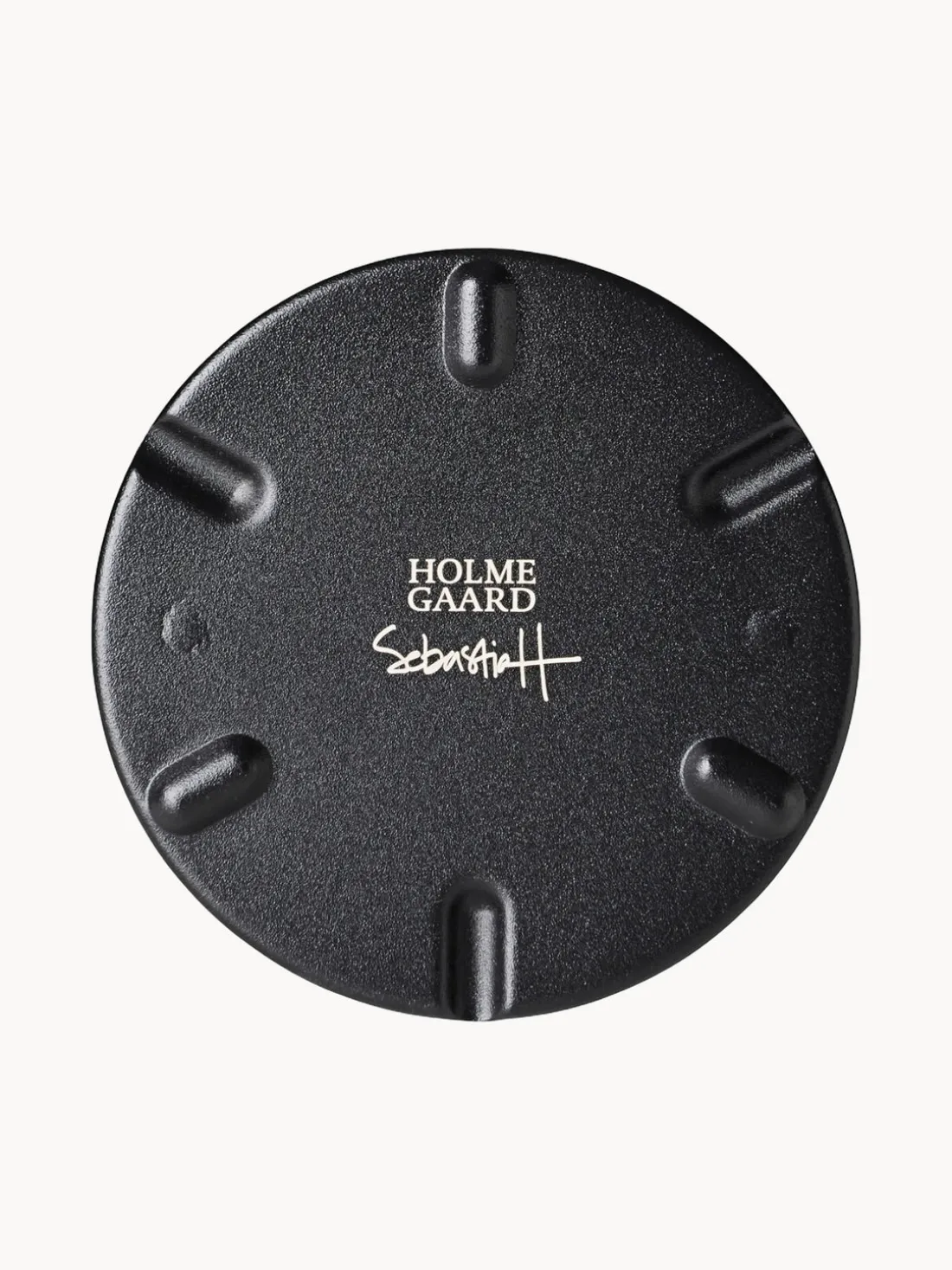 Portavelas de vidrio soplado Arc