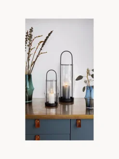 Portavelas de vidrio soplado Arc