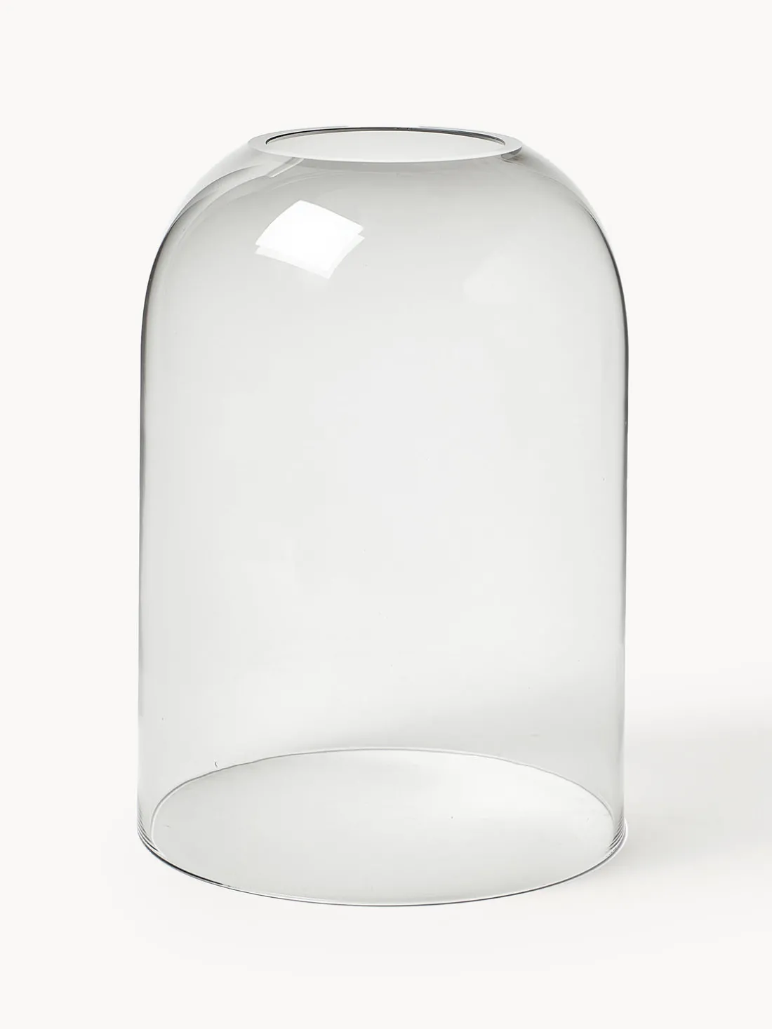 Portavelas de vidrio Tota