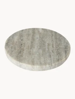 Posavasos de mármol travertino Callum, 4 uds.