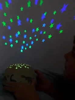 Proyector de cielos estrellados Dinosaurs, con temporizador