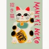 Póster Maneki Neko