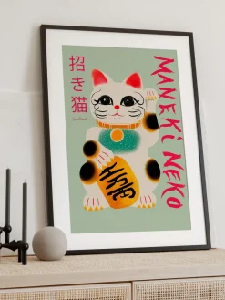 Póster Maneki Neko