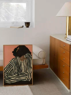 Póster Serene Stripes by Hanna Peterson x The Poster Club