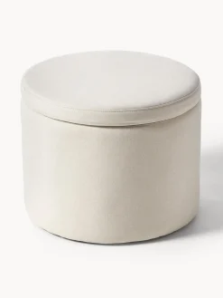 Puf Alida, con espacio de almacenamiento