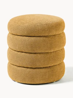 Puf con espacio de almacenamiento Alto