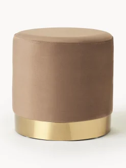 Puf de terciopelo Orchid