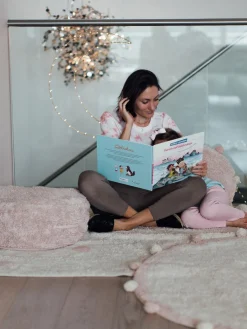 Puf infantil artesanal Chill