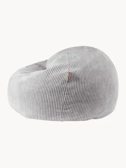 Puf infantil artesanal de pana Flora