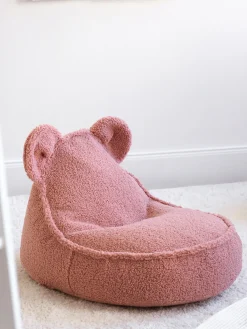 Puf infantil de borreguillo Bear