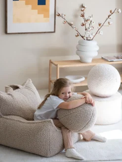 Puf infantil de borreguillo Teddy