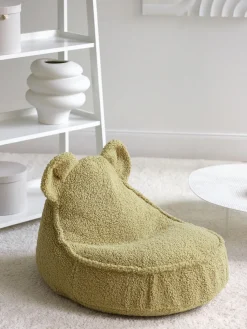 Puf infantil de borreguillo Bear