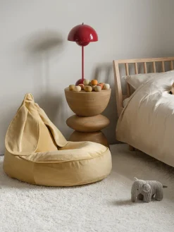 Puf infantil de terciopelo Bunny