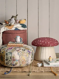 Puf infantil en forma de seta Lue