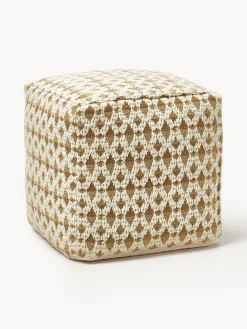 Puf para exterior estampado Yamir