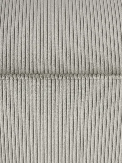 Puf reposapiés de pana grande Melva, An 116 x F 72 cm