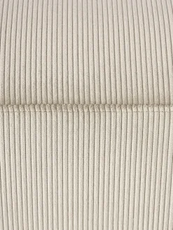 Puf reposapiés de pana Melva, An 99 x F 42 cm