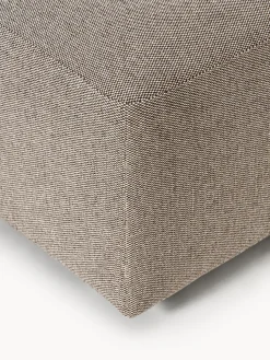 Puf reposapiés grande Melva, 116 x 72 cm