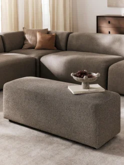 Puf reposapiés grande Melva, 116 x 42 cm