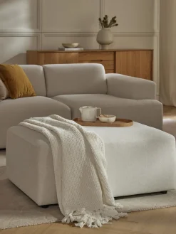 Puf reposapiés Melva, 99 x 72 cm