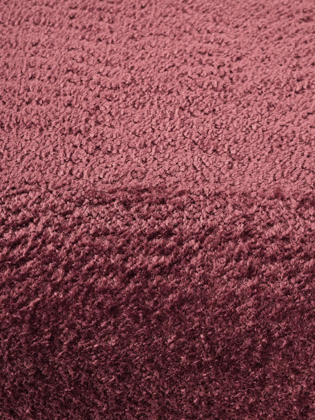 Reposapiés puf de borreguillo bouclé Wolke