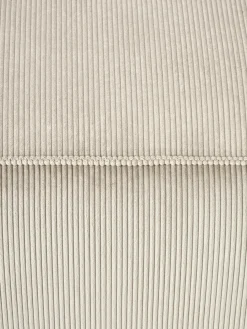 Reposapiés puf de pana Lennon