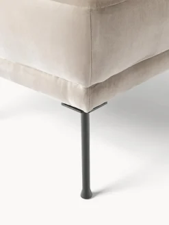 Reposapiés puf de terciopelo Fluente