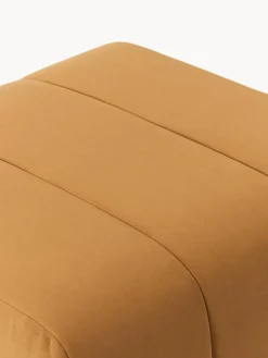 Reposapiés puf de terciopelo Lena