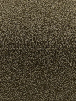 Reposapiés puf en tejido bouclé Anton