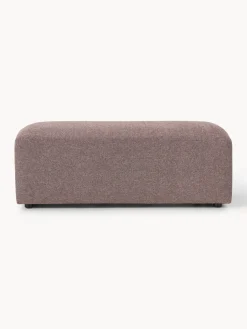 Reposapiés puf grande Melva, 116 x 42 cm