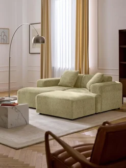 Reposapiés puf Melva, 99 x 42 cm