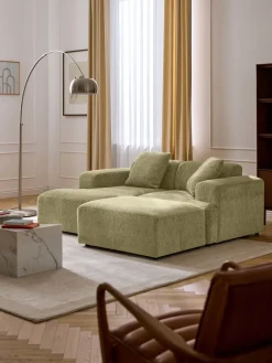 Reposapiés puf Melva, 99 x 72 cm