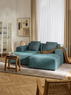 Reposapiés puf Melva, 99 x 42 cm