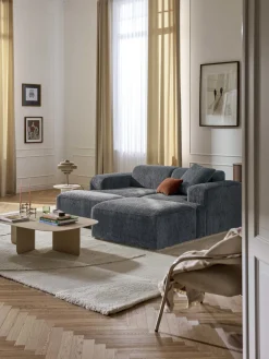 Reposapiés puf Melva, 99 x 72 cm