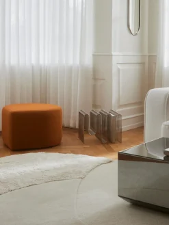 Revistero de metal Curva