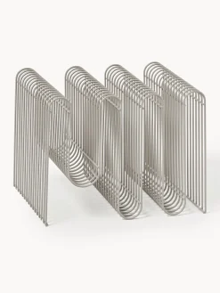 Revistero de metal Curva