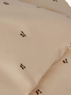 Ropa de cama infantil de algodón ecológico Cherry, tamaños diferentes