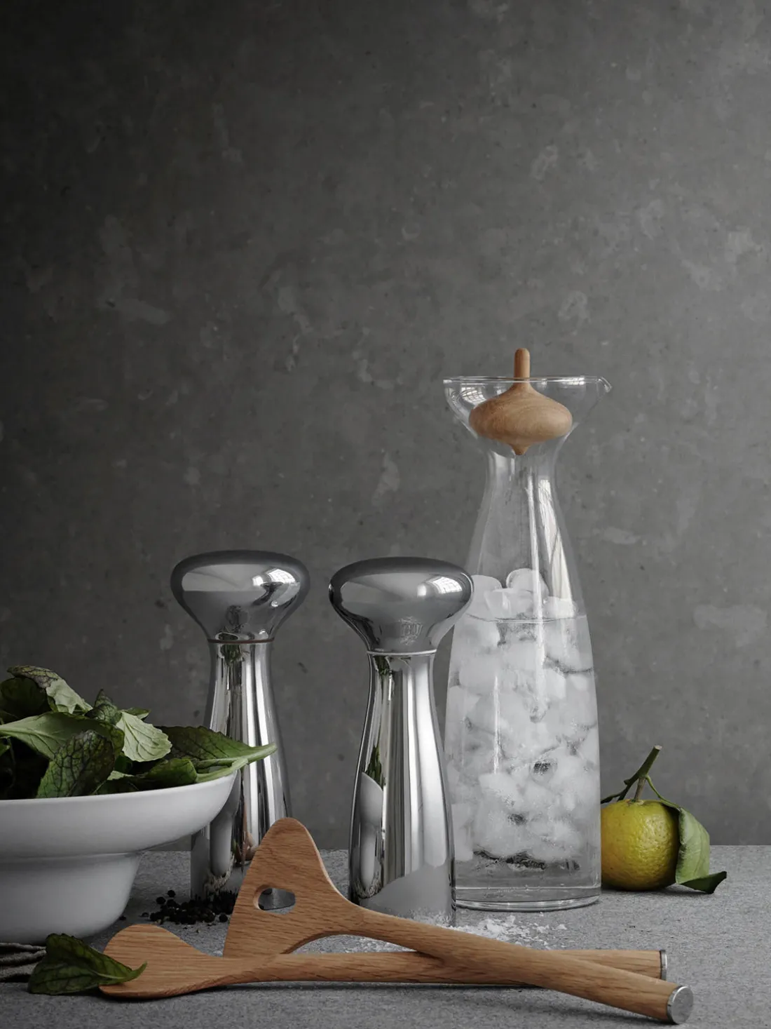 Salero y pimentero Alfredo, 2 uds.