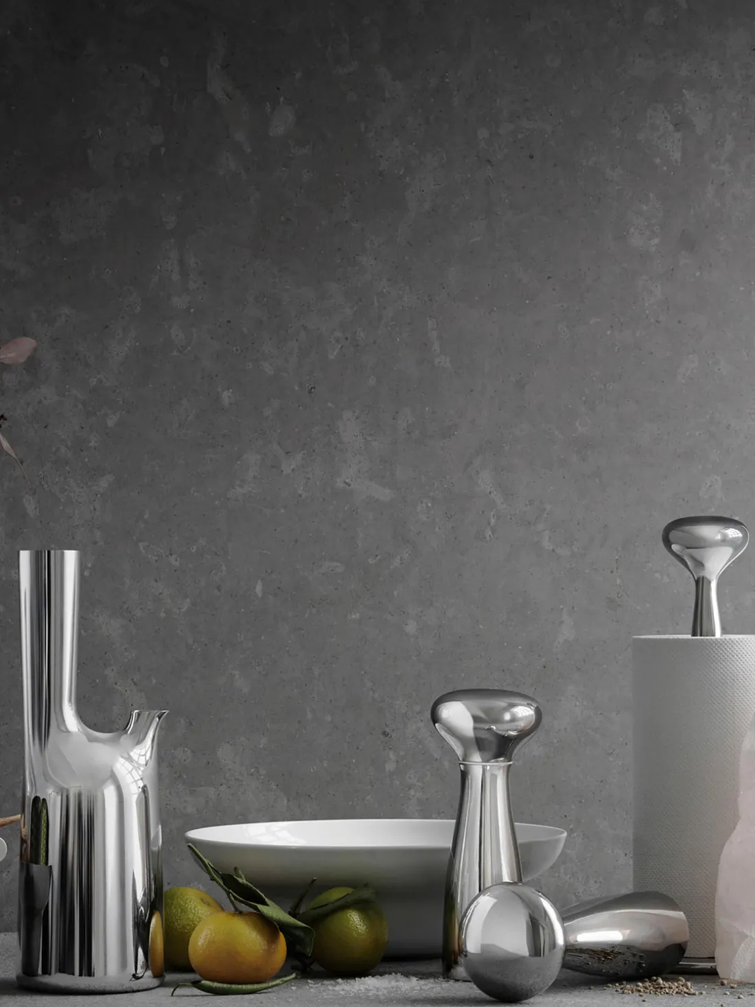 Salero y pimentero Alfredo, 2 uds.