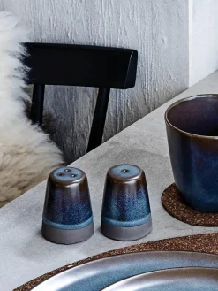 Salero y pimentero artesanales Raw, 2 uds.