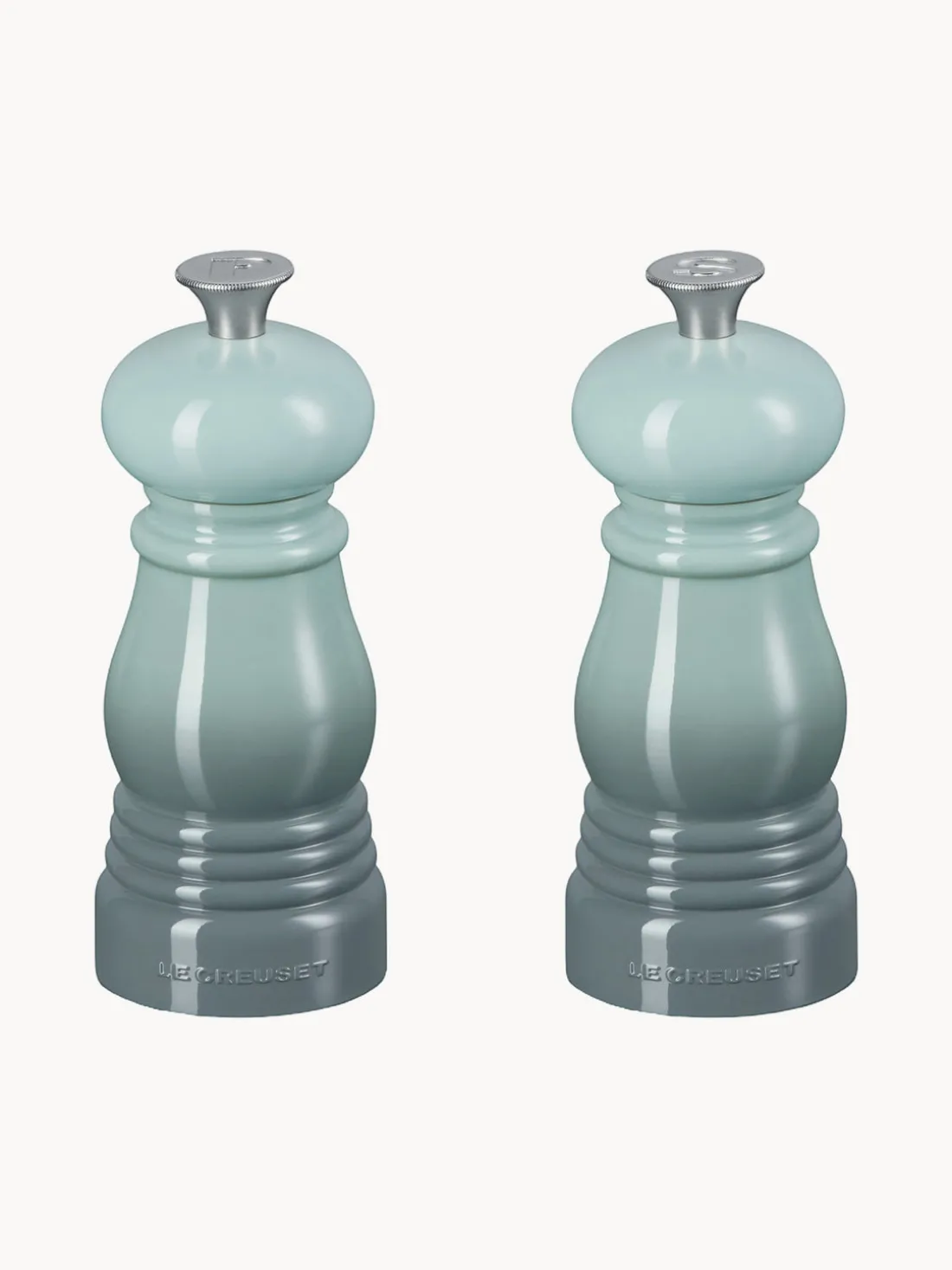 Salero y pimentero con mecanismo de cerámica Creuset, 2 uds.