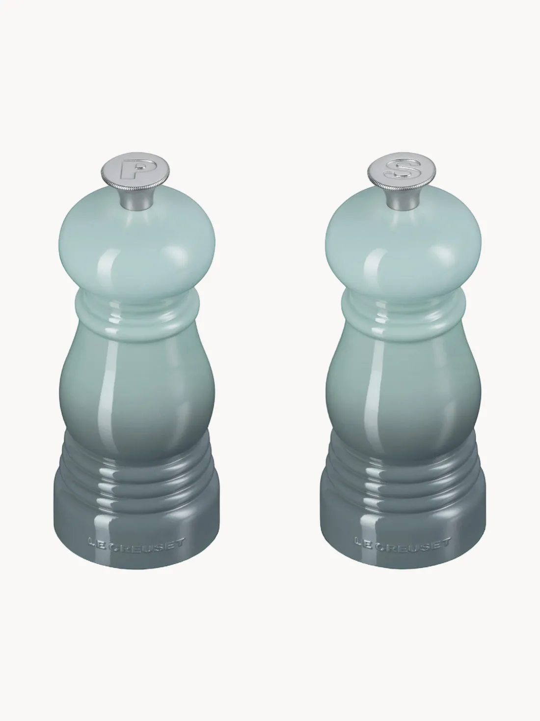 Salero y pimentero con mecanismo de cerámica Creuset, 2 uds.