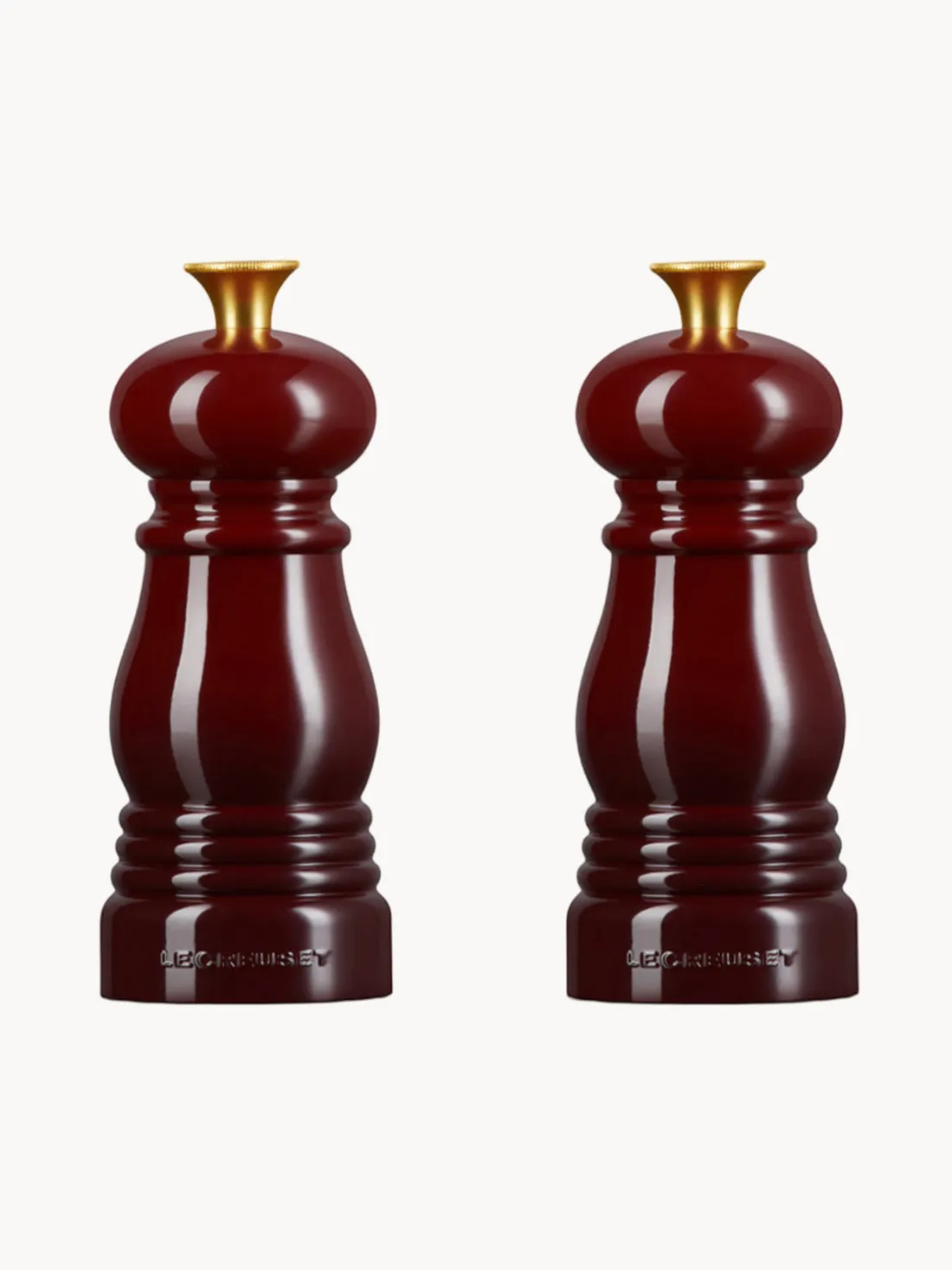 Salero y pimentero con mecanismo de cerámica Creuset, 2 uds.