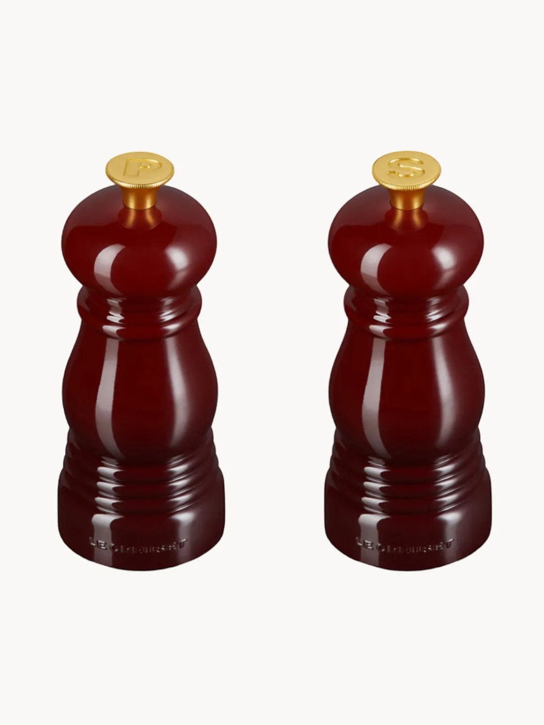 Salero y pimentero con mecanismo de cerámica Creuset, 2 uds.